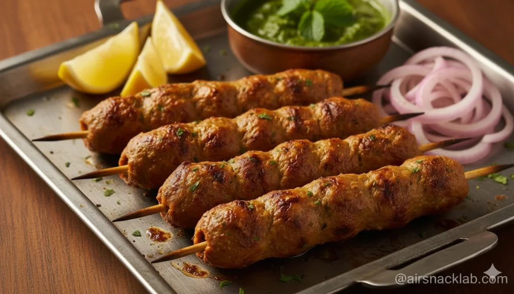 Chicken Seekh Kabab – Healthy Indian BBQ Version