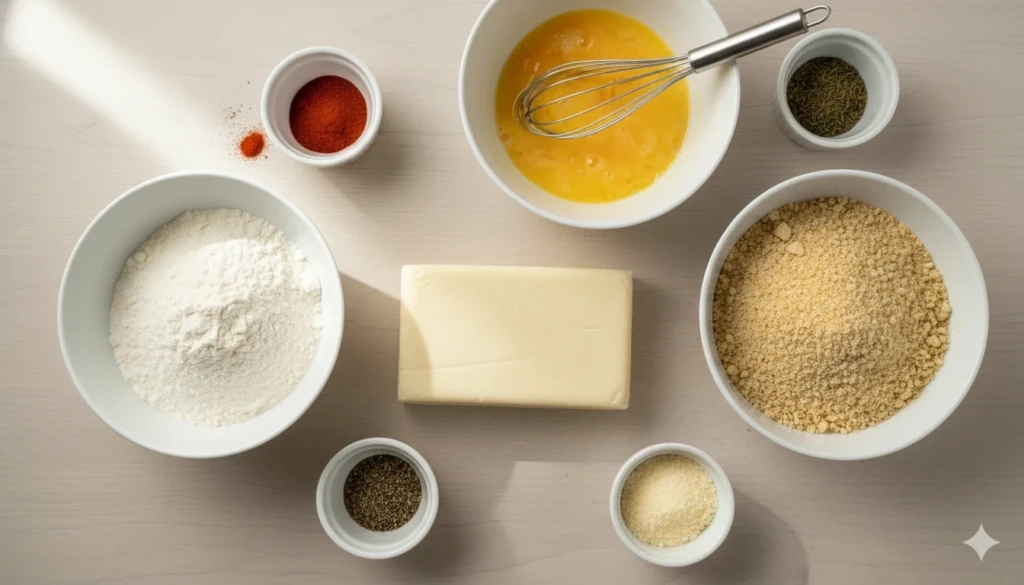 ingredients for no oil mozzarella sticks at home