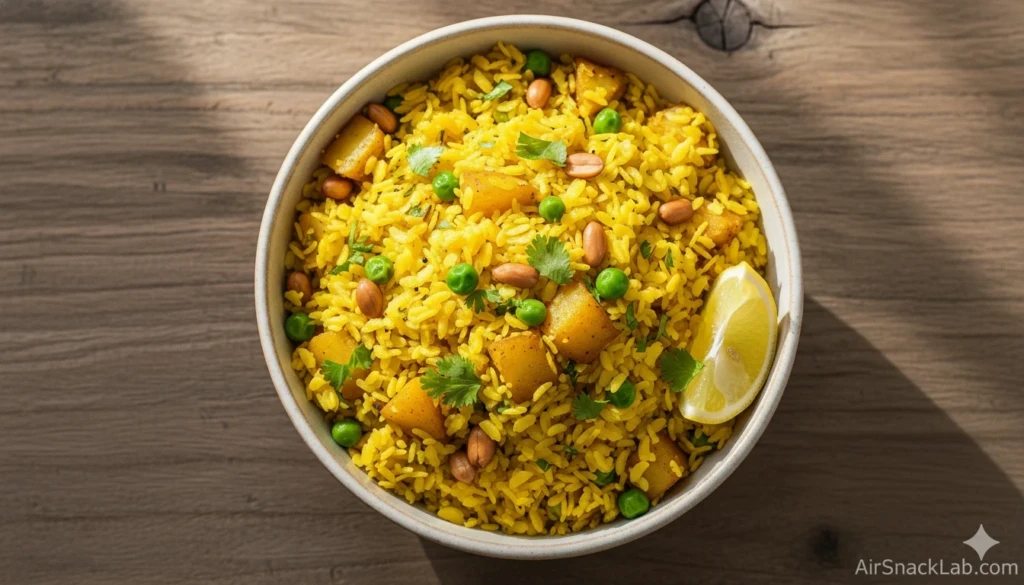 Poha Recipe (Easy Maharashtrian Breakfast)