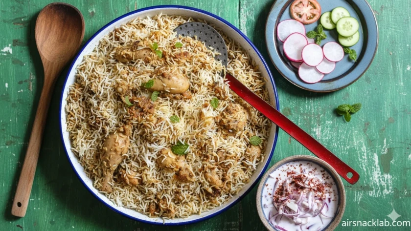 Hyderabadi biryani recipe