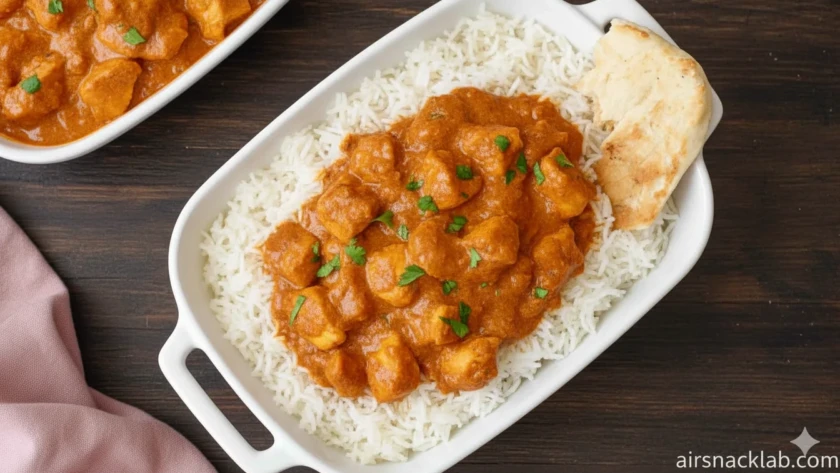 tasty Air Fried Butter Chicken