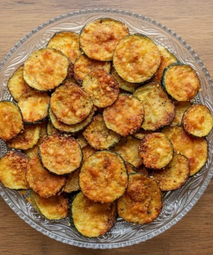 Crispy Air Fried Zucchini Chips